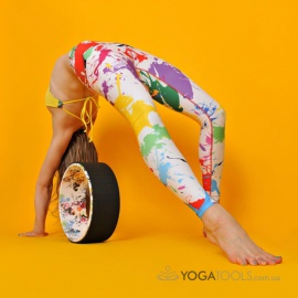 Колесо для йоги YOGA WHEEL Print, 32cm
