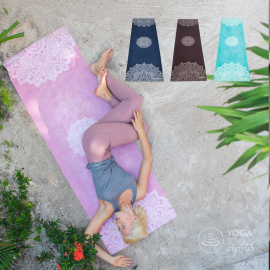 Коврик для йоги MANDALA, Yoga Design Lab, Bali, каучук+micra, 178x61cm