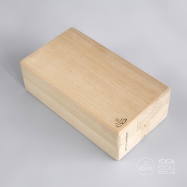 Деревяный йога-блок, береза, Yogatools, 24x13 х7,5 cm