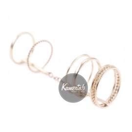 Кольцо Midi ring "Connection" Кольцо Midi ring "Connection"
