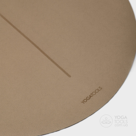 Чіпкий килим для йоги Andromeda, каучук+PU+кокос, Yogatools, 183х68 см, 5 mm Чіпкий килим для йоги Andromeda, каучук+PU+кокос, Yogatools, 183х68 см, 5 mm