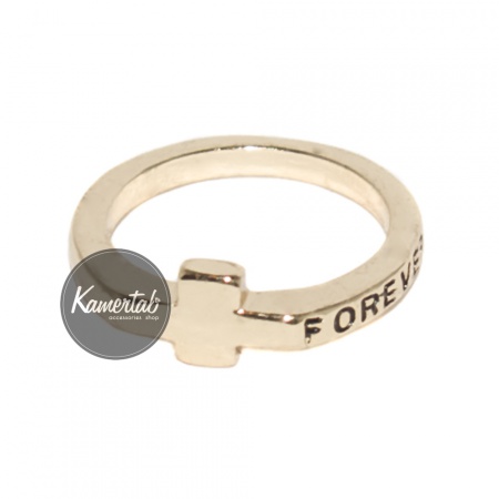 Кольцо Крестик Forever Кольцо Крестик Forever