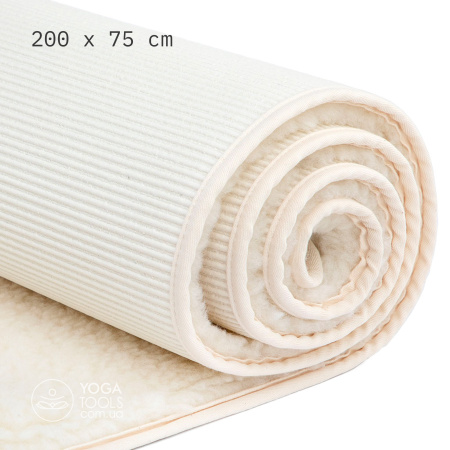 Коврик для йоги SURYA Премиум, шерсть, Bodhi, Германия, 200x75cm Коврик для йоги SURYA Премиум, шерсть, Bodhi, Германия, 200x75cm