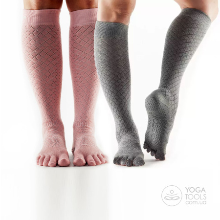 ����� ��� ���� ������������ KNEE Fishnet Kiss, (35-42�.), TOESOX, USA
