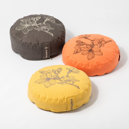 Kolo pion 2.0. Подушка для медитации, h=8cm/13cm/18cm, 36 cm, гречиха/спельта/хлопок, Yogatools Kolo pion 2.0. Подушка для медитации, h=8cm/13cm/18cm, 36 cm, гречиха/спельта/хлопок, Yogatools