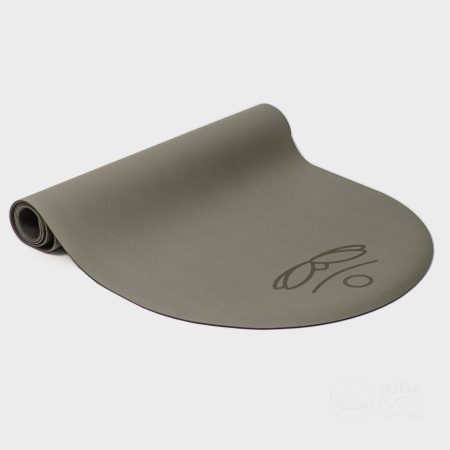 Чіпкий килим для йоги Andromeda, каучук+PU+кокос, Yogatools, 183х68 см, 5 mm Чіпкий килим для йоги Andromeda, каучук+PU+кокос, Yogatools, 183х68 см, 5 mm