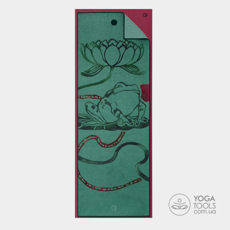 Коврик-полотенце Yogitoes® Lotus Life, нескользящее, Manduka, USA, 180cm x 61cm Коврик-полотенце Yogitoes® Lotus Life, нескользящее, Manduka, USA, 180cm x 61cm