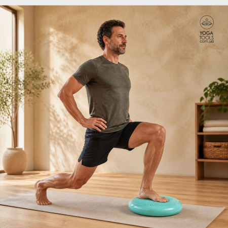 Подушка балансировочная массажная BALANCE CUSHION, 34 cm Подушка балансировочная массажная BALANCE CUSHION, 34 cm