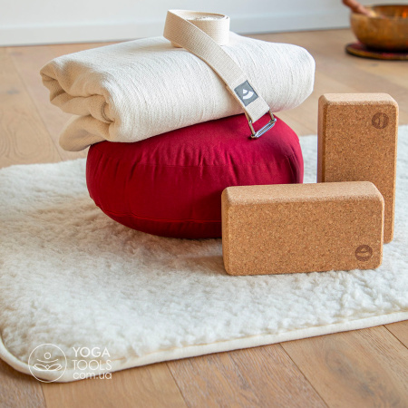 Коврик для йоги SURYA Премиум, шерсть, Bodhi, Германия, 200x75cm Коврик для йоги SURYA Премиум, шерсть, Bodhi, Германия, 200x75cm