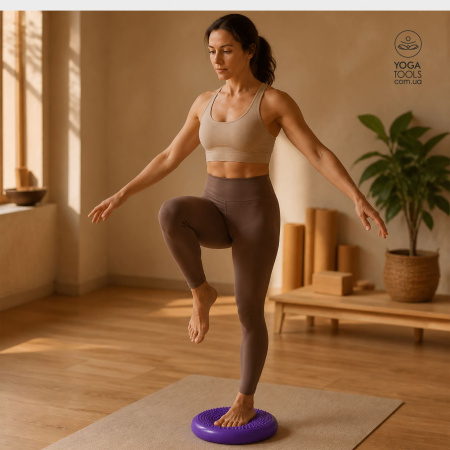 Подушка балансировочная массажная BALANCE CUSHION, 34 cm Подушка балансировочная массажная BALANCE CUSHION, 34 cm