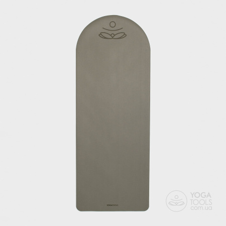 Чіпкий килим для йоги Andromeda, каучук+PU+кокос, Yogatools, 183х68 см, 5 mm Чіпкий килим для йоги Andromeda, каучук+PU+кокос, Yogatools, 183х68 см, 5 mm