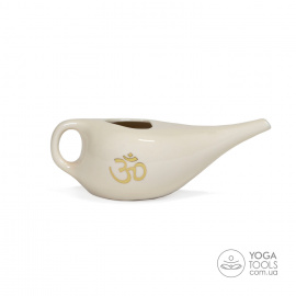 Нети пот для промывания носа OM, керамика, 250 ml, BODHI, Германия Нети пот для промывания носа OM, керамика, 250 ml, BODHI, Германия
