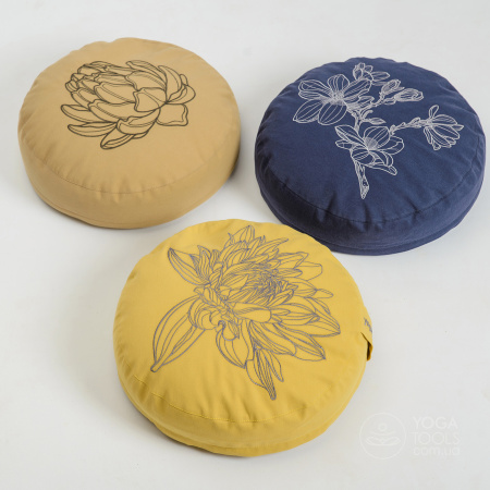 Kolo pion Подушка для медитации, h=8cm/13cm/18cm, 36 cm, гречиха/спельта/хлопок, Yogatools Kolo pion Подушка для медитации, h=8cm/13cm/18cm, 36 cm, гречиха/спельта/хлопок, Yogatools