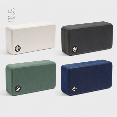 Блок для йоги lean Recycled, Manduka, USA, 22x11x7 cm Блок для йоги lean Recycled, Manduka, USA, 22x11x7 cm