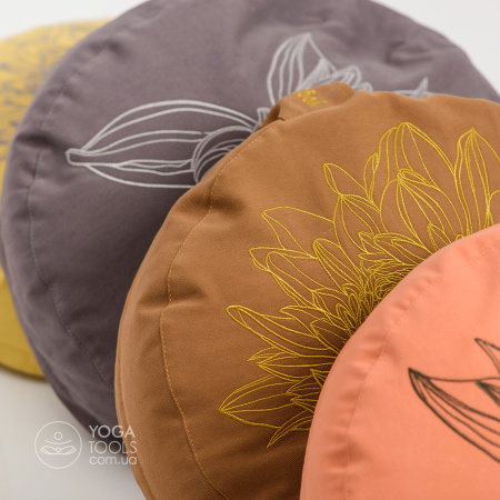 Kolo pion Подушка для медитации, h=8cm/13cm/18cm, 36 cm, гречиха/спельта/хлопок, Yogatools Kolo pion Подушка для медитации, h=8cm/13cm/18cm, 36 cm, гречиха/спельта/хлопок, Yogatools