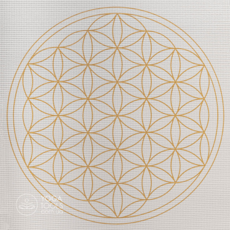 Коврик для йоги Leela Flower of Life, Bodhi, Германия, 183х61 см, 4,5 mm Коврик для йоги Leela Flower of Life, Bodhi, Германия, 183х61 см, 4,5 mm