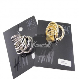 Midi ring XS, S, набор 16 шт, H&M Midi ring XS, S, набор 16 шт, H&M