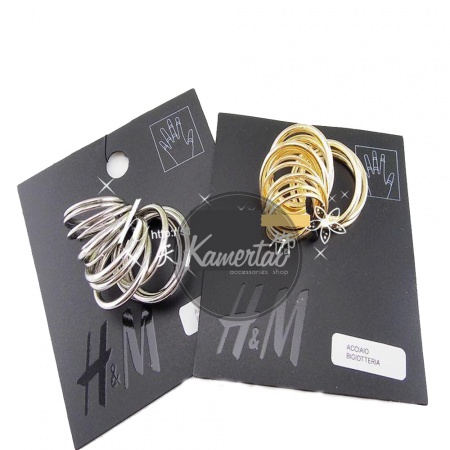 Midi ring XS, S, набор 16 шт, H&M Midi ring XS, S, набор 16 шт, H&M