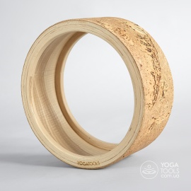 ART tube Колесо для йоги (wooden yoga wheel),Yogatools, дерево, 32cm