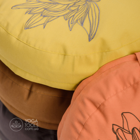 Kolo pion Подушка для медитации, h=8cm/13cm/18cm, 36 cm, гречиха/спельта/хлопок, Yogatools Kolo pion Подушка для медитации, h=8cm/13cm/18cm, 36 cm, гречиха/спельта/хлопок, Yogatools