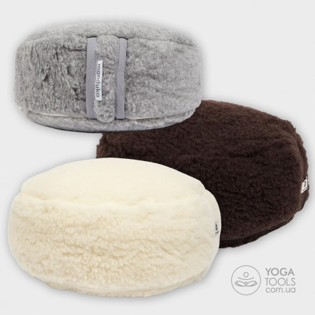 Подушка для медитации WOOL, Manduka, шерсть мериноса, 38x13cm Подушка для медитации WOOL, Manduka, шерсть мериноса, 38x13cm