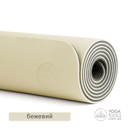 Коврик для йоги LOTUS PRO, TPE, Bodhi, Германия, 183x61cm, 6 mm