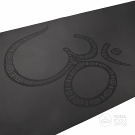Коврик для йоги PHOENIX OM, каучук+PU, Bodhi, Германия, 185х66см, 4 мм