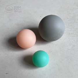 Миофасцальный мяч Silicone набор 3 шт, d=3 - 4 - 5,5 см
