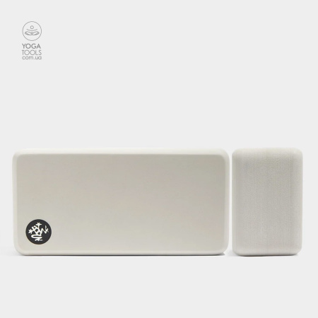 Блок для йоги lean Recycled, Manduka, USA, 22x11x7 cm Блок для йоги lean Recycled, Manduka, USA, 22x11x7 cm