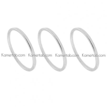 Набор Кольца Asos Midi ring (XS), 3шт. Плоские Набор Кольца Asos Midi ring (XS), 3шт. Плоские