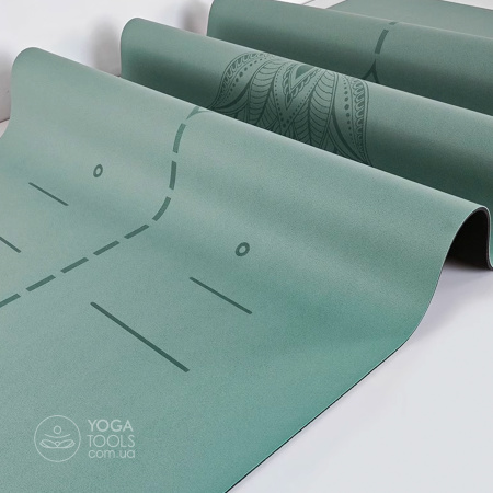 Килим revolution XL luna, каучук+PU+кокос, Yogatools, 183х80 см, 5 мм Килим revolution XL luna, каучук+PU+кокос, Yogatools, 183х80 см, 5 мм