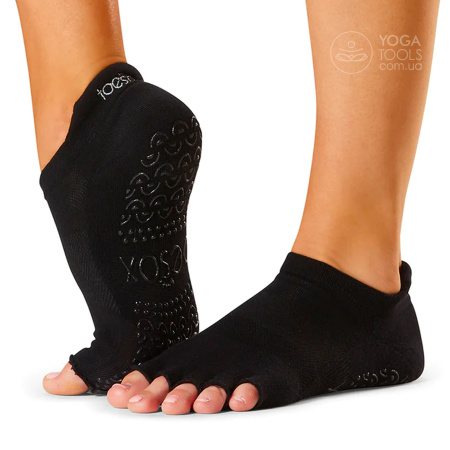 Йога-носки Toesox tec Half Toe інноваційні, без запаху