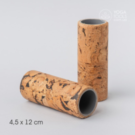Ролик для стопы mINi rolly 2.0, пробка, 4,5 x 12 cm, Yogatools, Украина