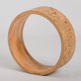 43cm cork      (wooden yoga wheel), Yogatools, 