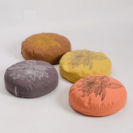 Kolo pion Подушка для медитации, h=8cm/13cm/18cm, 36 cm, гречиха/спельта/хлопок, Yogatools Kolo pion Подушка для медитации, h=8cm/13cm/18cm, 36 cm, гречиха/спельта/хлопок, Yogatools