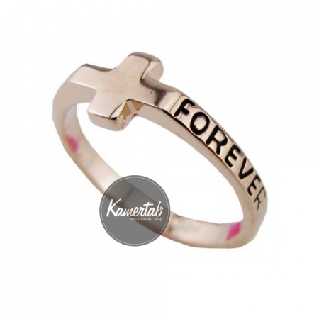 Кольцо Крестик Forever Кольцо Крестик Forever