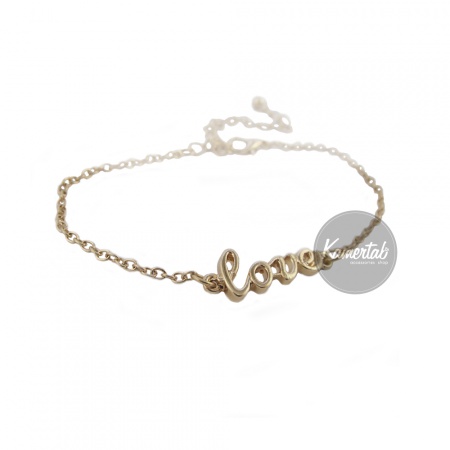 Браслет на ногу LOVE, Asos Браслет на ногу LOVE, Asos