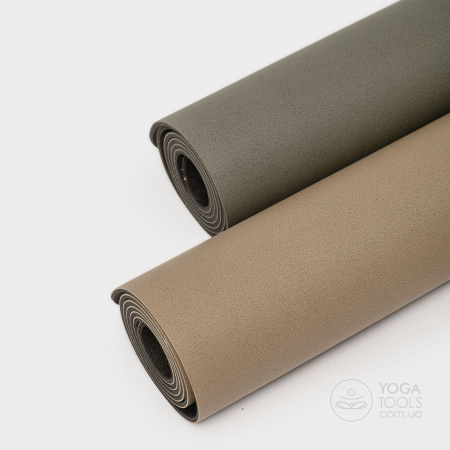 Чіпкий килим для йоги Andromeda, каучук+PU+кокос, Yogatools, 183х68 см, 5 mm Чіпкий килим для йоги Andromeda, каучук+PU+кокос, Yogatools, 183х68 см, 5 mm